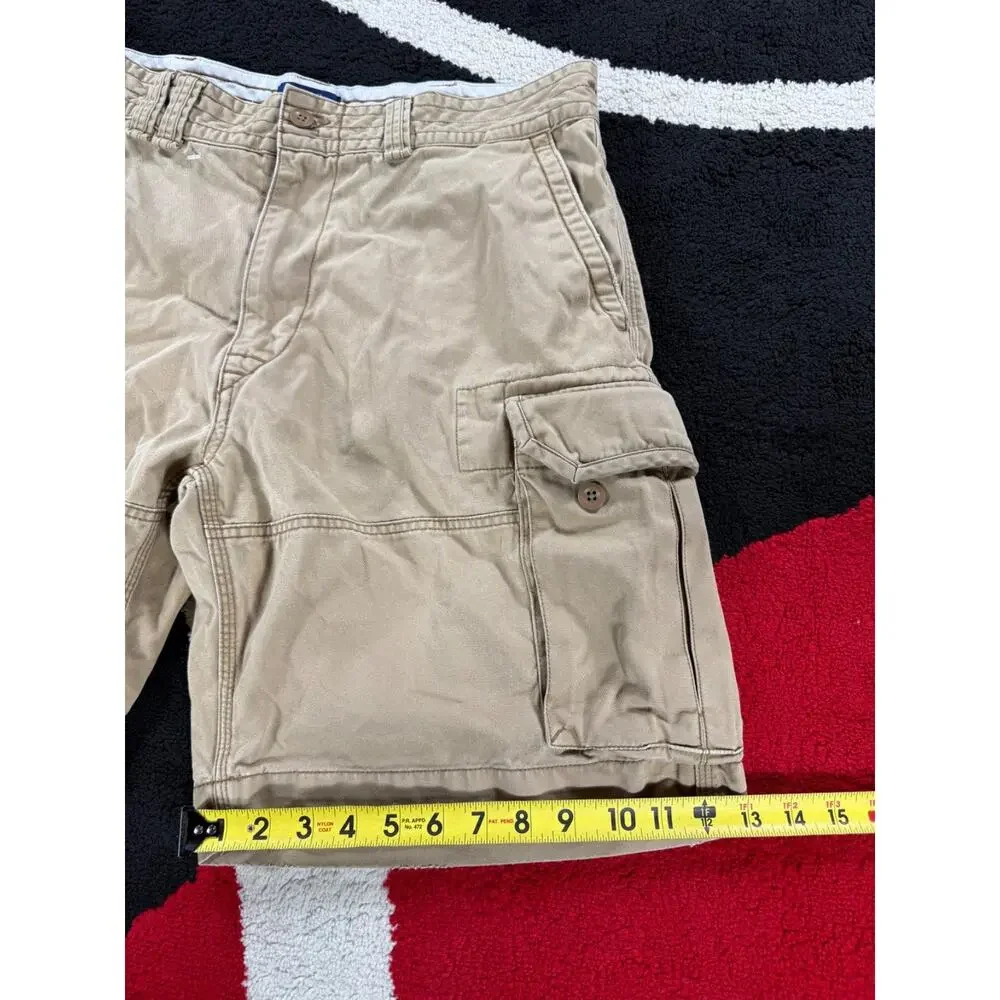 Polo Ralph Lauren Shorts Mens Size 36 Brown Military Cargo Utility Paratrooper